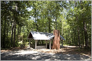 Picnic Shelter at Barnwell State Park
