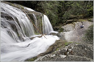 Lake Jocassee Waterfall
