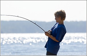 Fishing in Lake Wateree