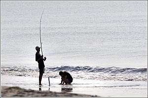 Surf Fishing at Edisto Beach State Park