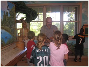 School Group in the Nature Center