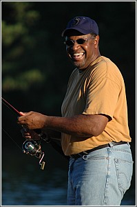 Fishing at Lake Greenwood State Park