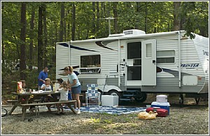 Camping at Oconee