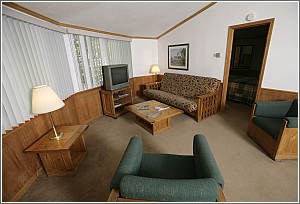Santee Cabin Living Room