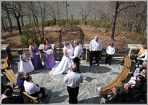 Wedding at Table Rock Lodge